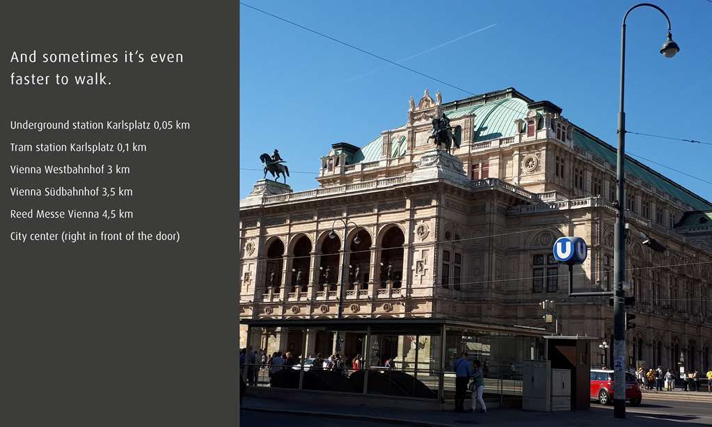 Living Hotel An Der Oper Viena Exterior foto